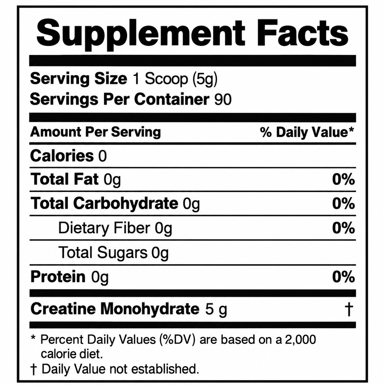 Active - Single Ingredient Daily Creatine