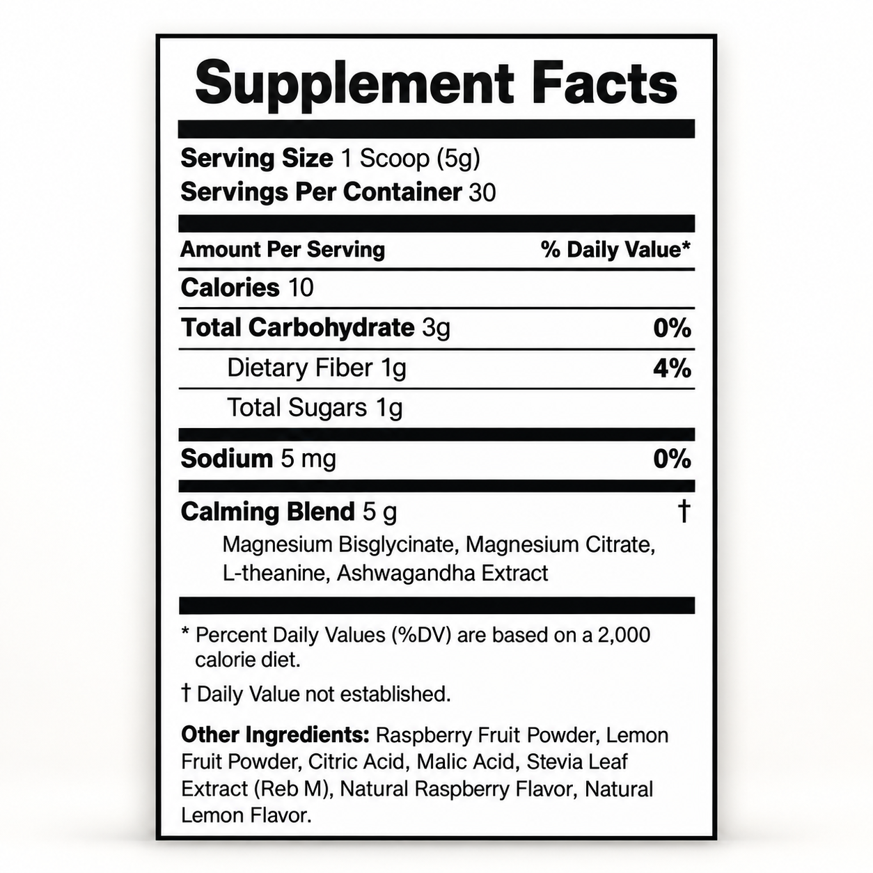 Calm - Advanced Magnesium Blend